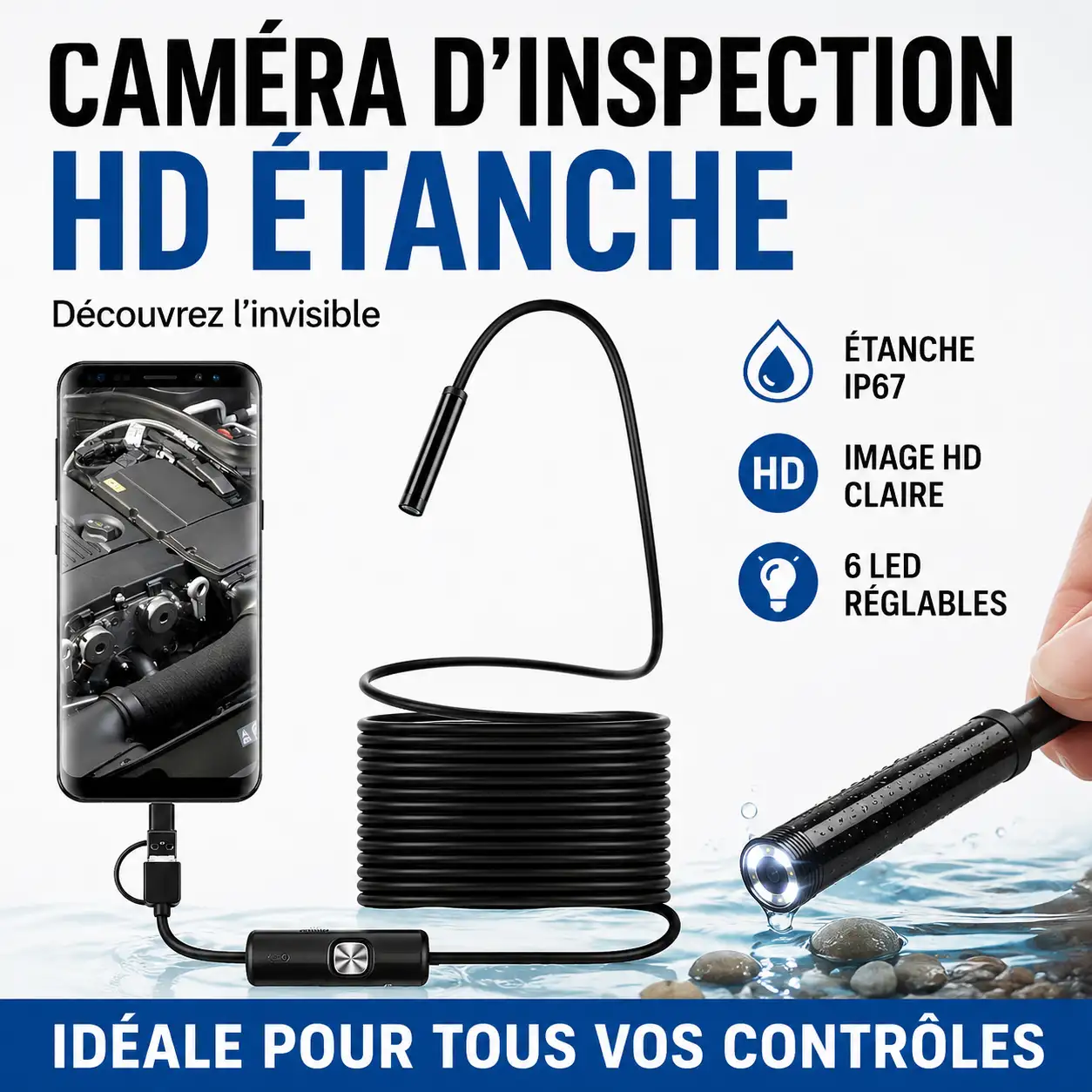 🔍 FlexiVision HD 7mm™